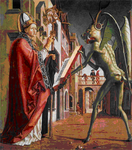 4 Pacher Teufel und Augustinus