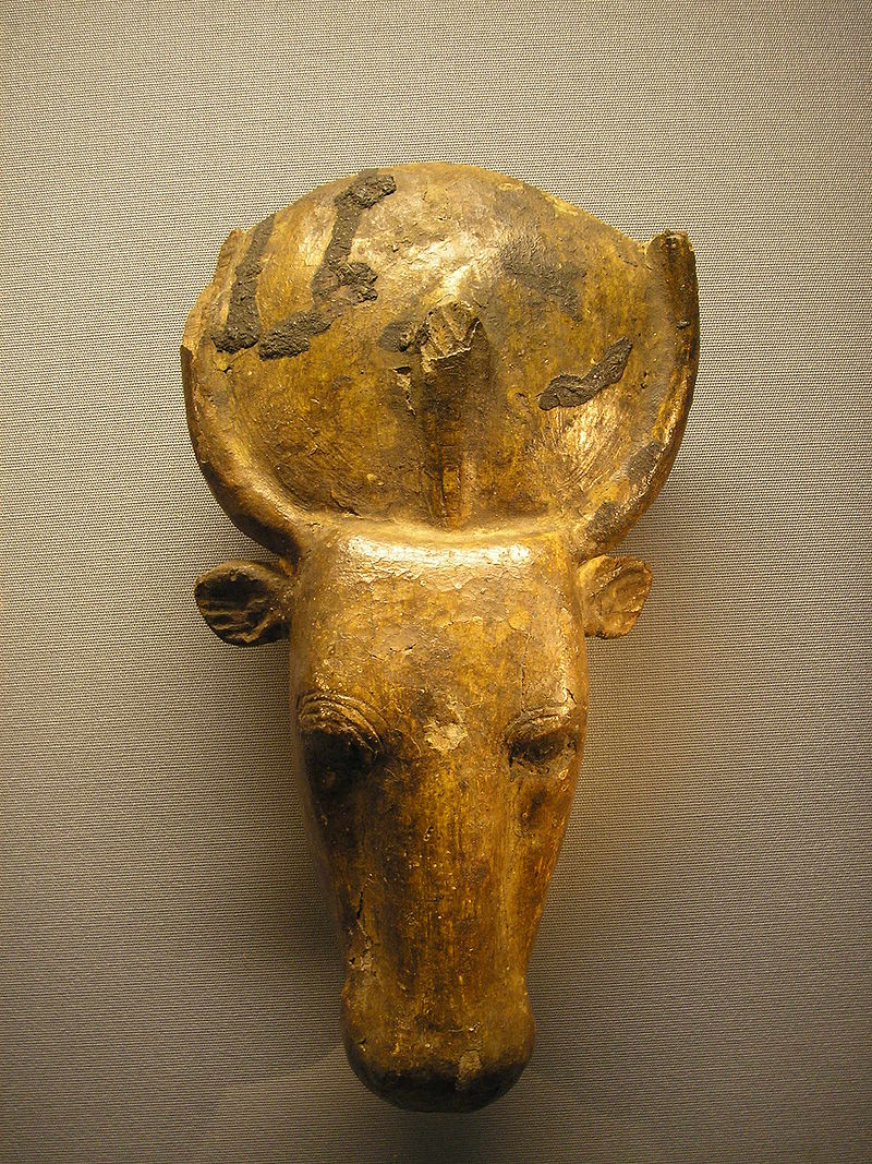 Apis - Mumienmaske f�r einen Stier (Kunsthistorisches Museum Wien)